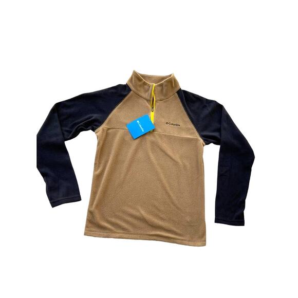 Columbia Glacial Fleece Half Zip Pullover‎ Youth Boys  Medium NWT - Picture 1 of 2